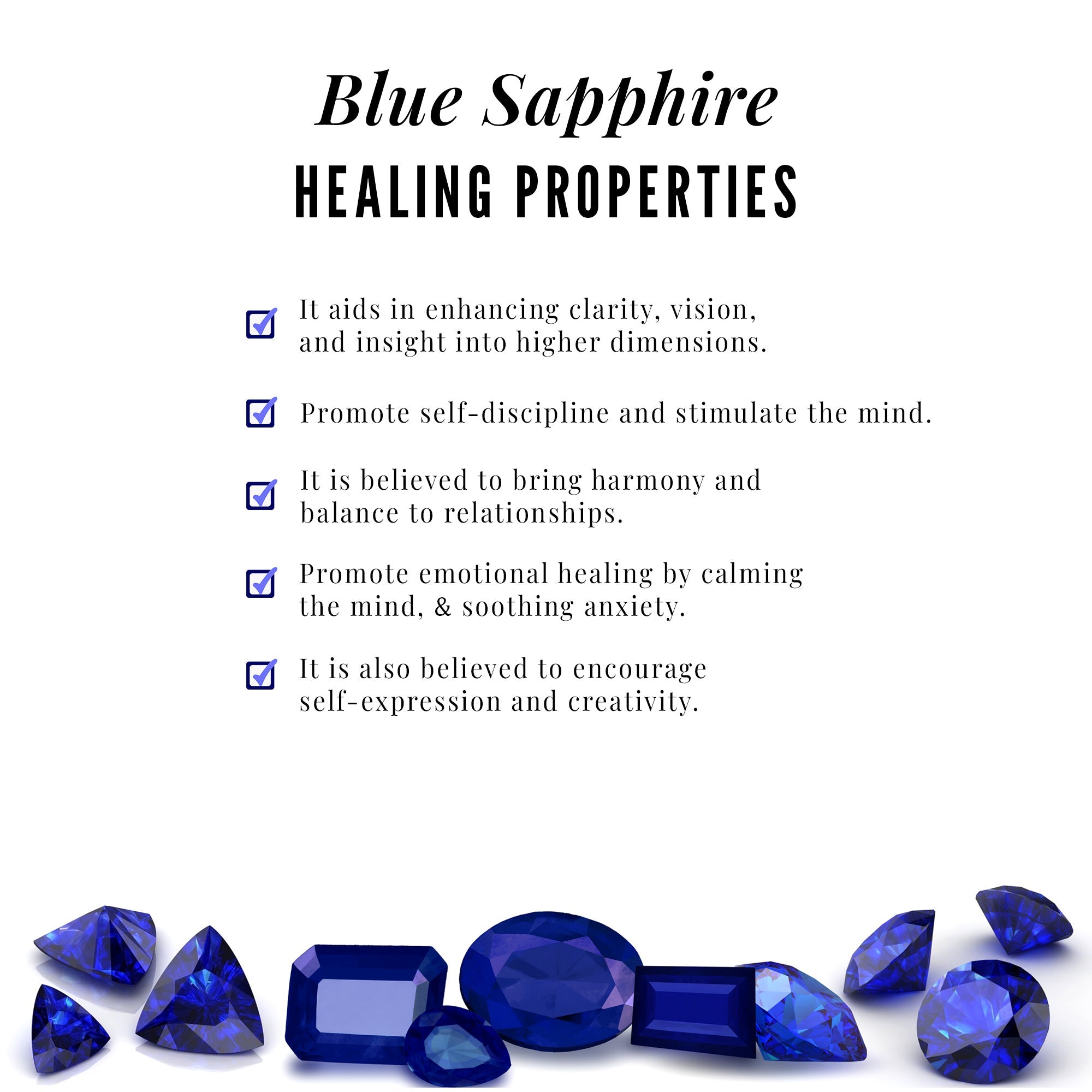 Blue Sapphire and Diamond Toi Et Moi Ring