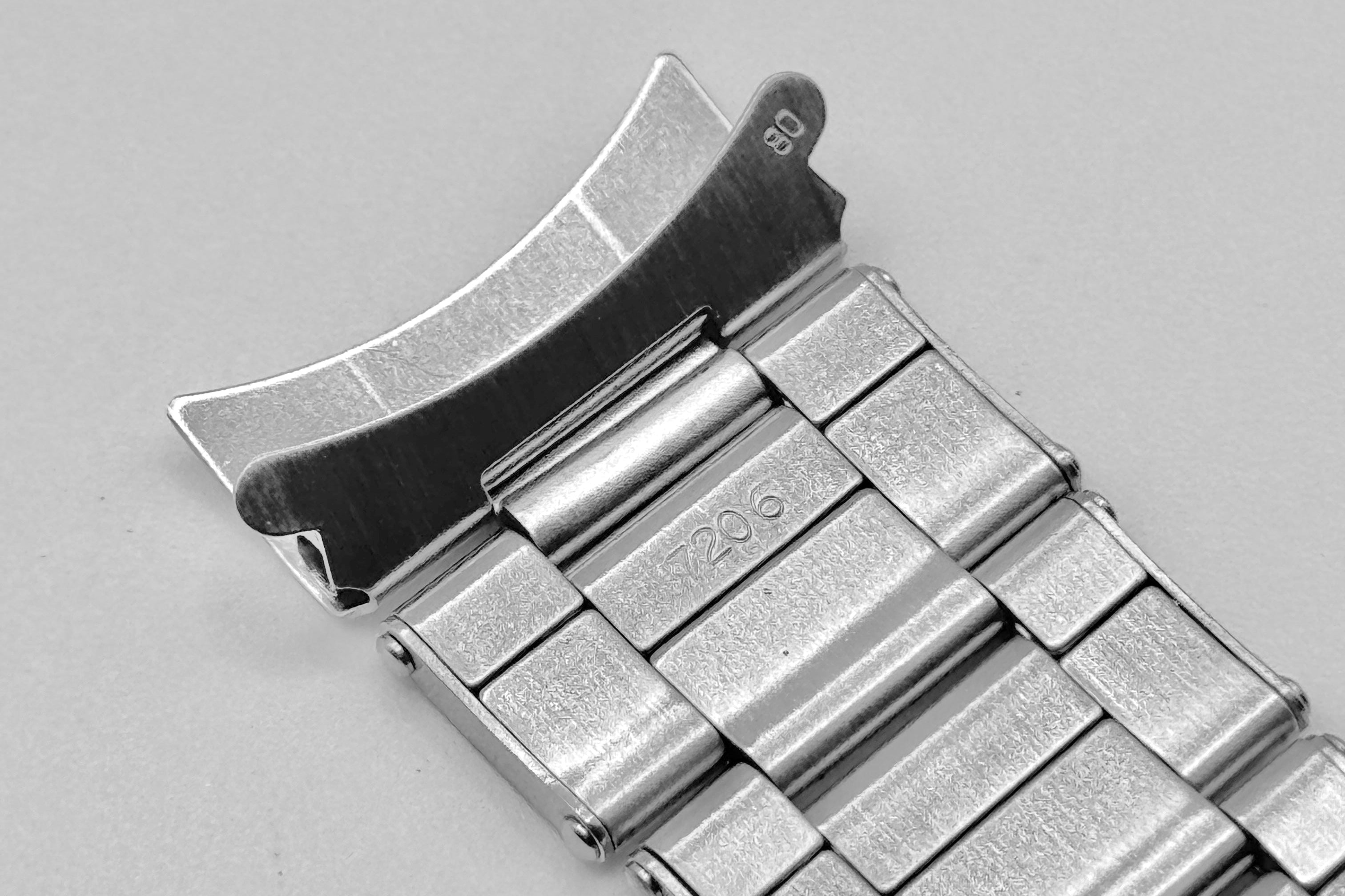 Oyster Rivet Bracelet 7206 with 80 End Links for Rolex