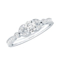 Certified Lab Grown Diamond Minimal Engagement Ring