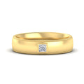 Princess Cut Mens Comfort Fit Promise Ring