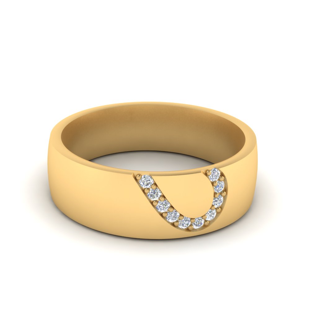 Mens Anniversary Band With Diamonds
