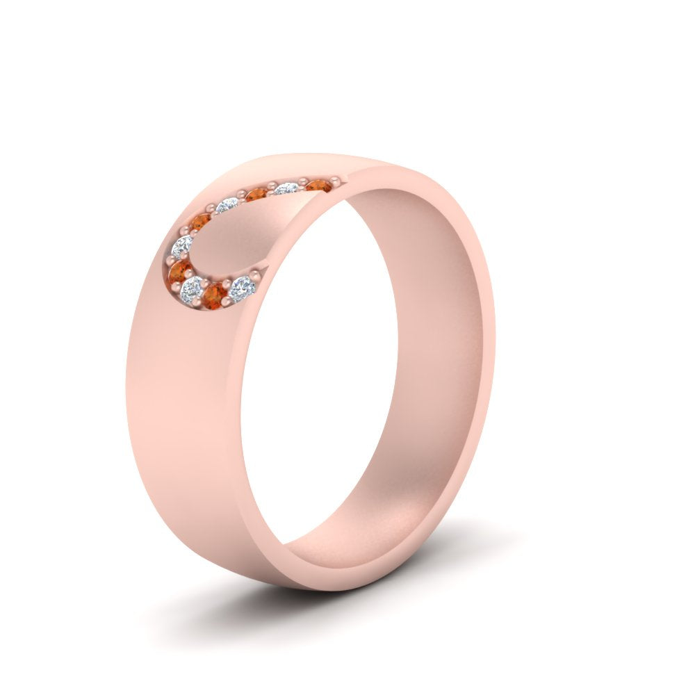 Mens Anniversary Band With Diamonds
