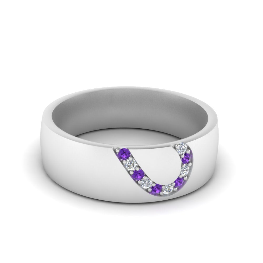 Mens Anniversary Band With Diamonds