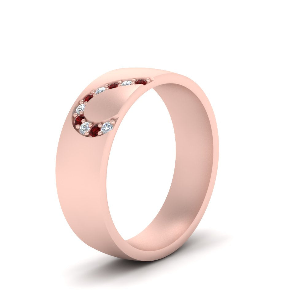 Mens Anniversary Band With Diamonds