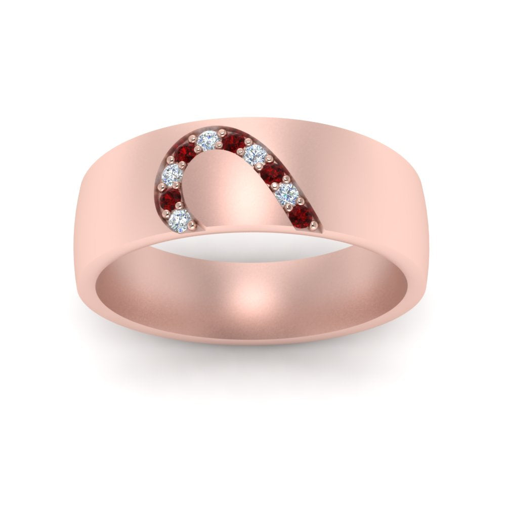 Mens Anniversary Band With Diamonds